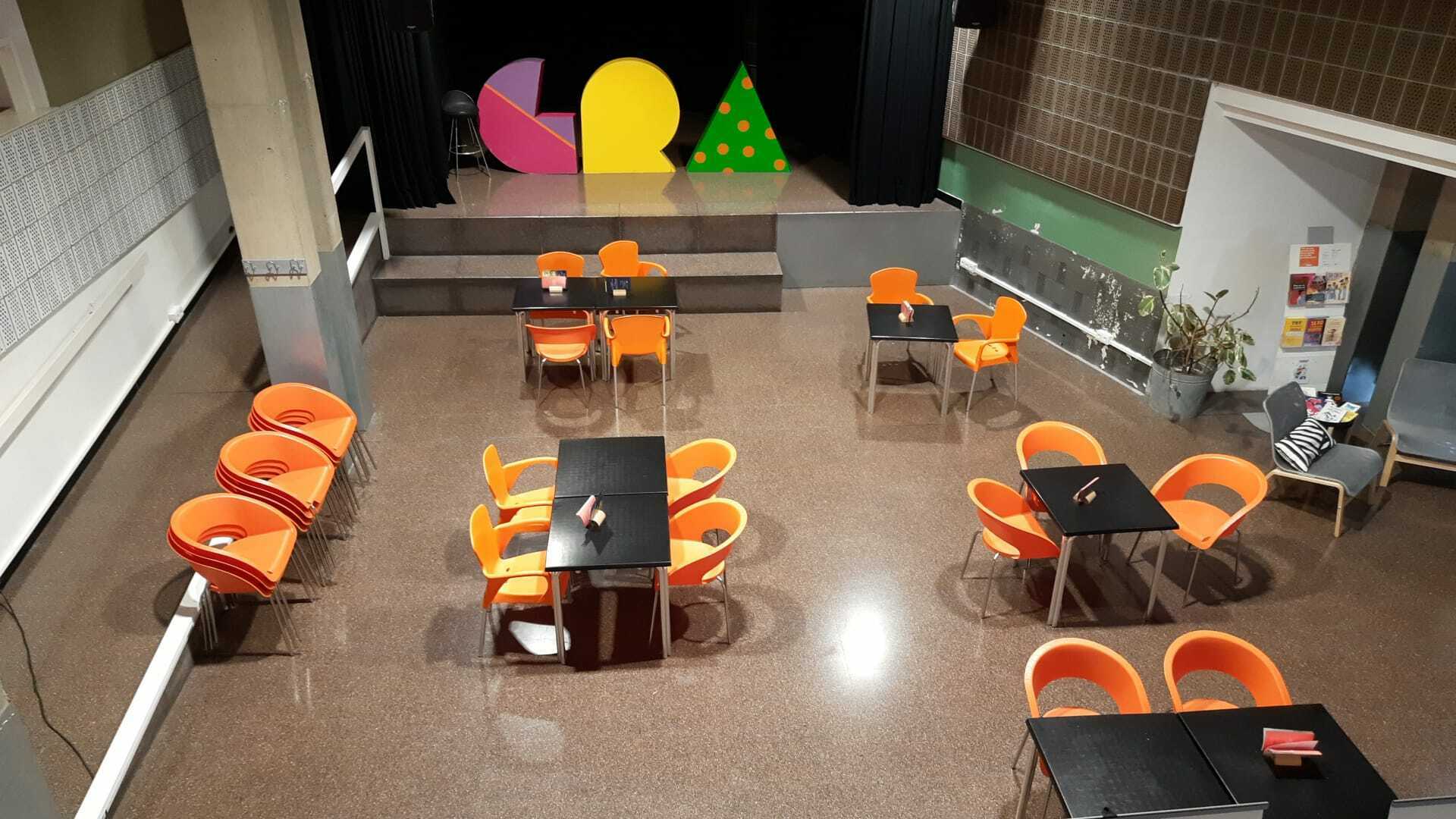 Imatge pels mitjans: Adequació de l'Espai Jove del Gra (planta baixa)